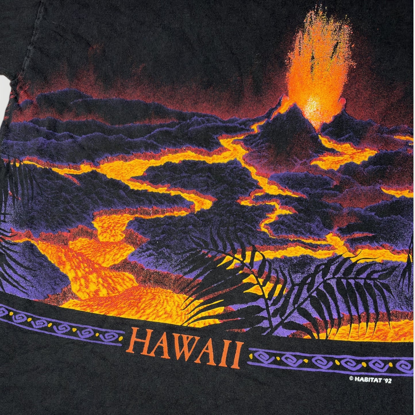 HABITAT | LAVA FLOW SINGLE STITCH HAWAII GRAPHIC TEE (S)