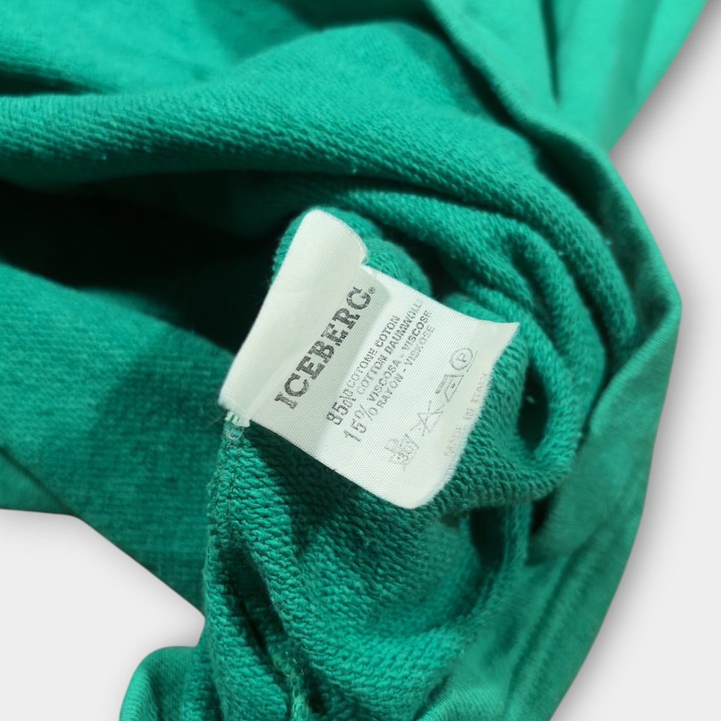 ICEBERG x DISNEY | LADY AND THE TRAMP TEAL SWEATSHIRT (M)
