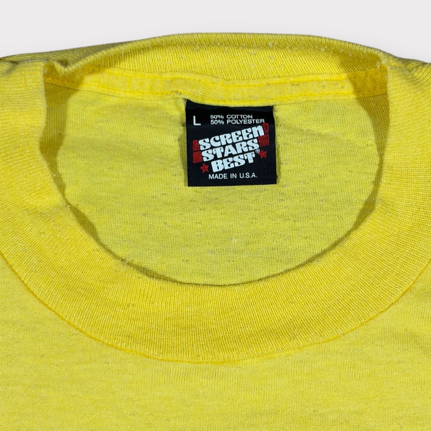 SAUCONY | 90s VINTAGE SCREEN STARS SINGLE STITCH GRAPHIC TEE (L)