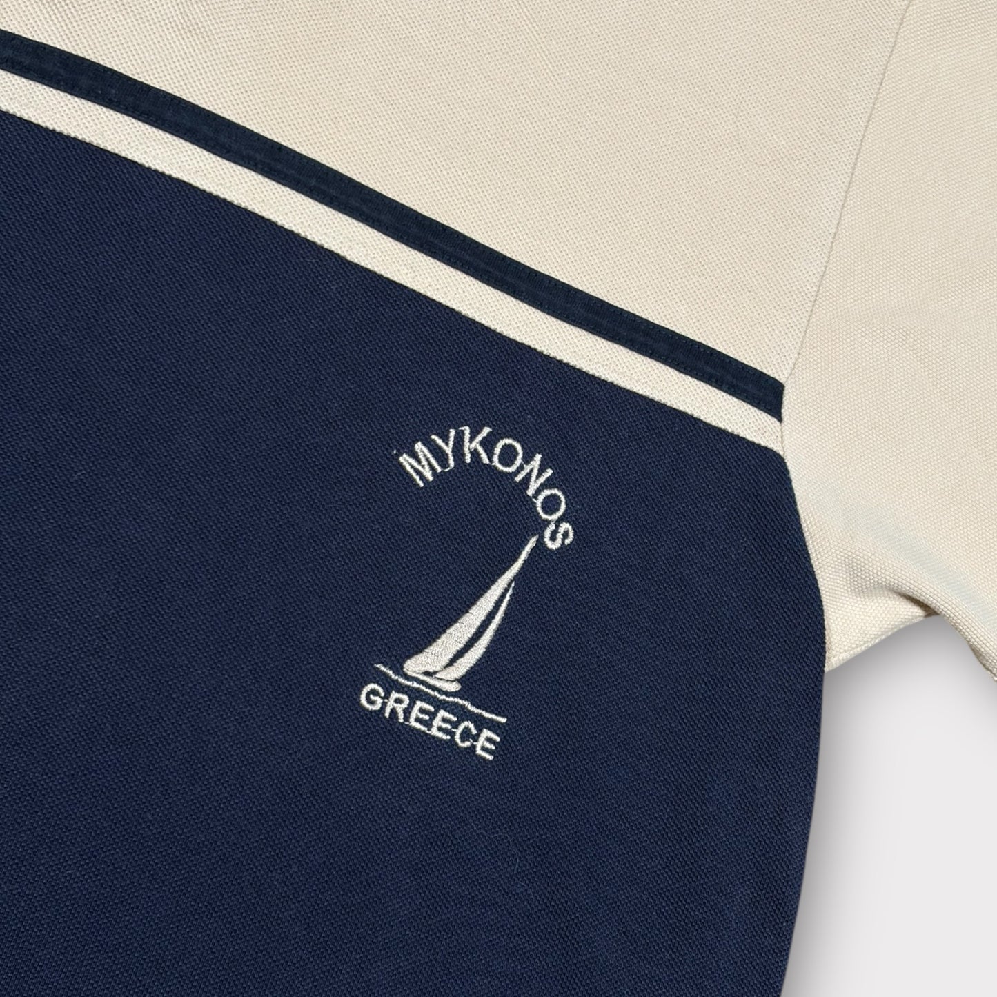 MYKONOS 90s VINTAGE POLO SHIRT (M)
