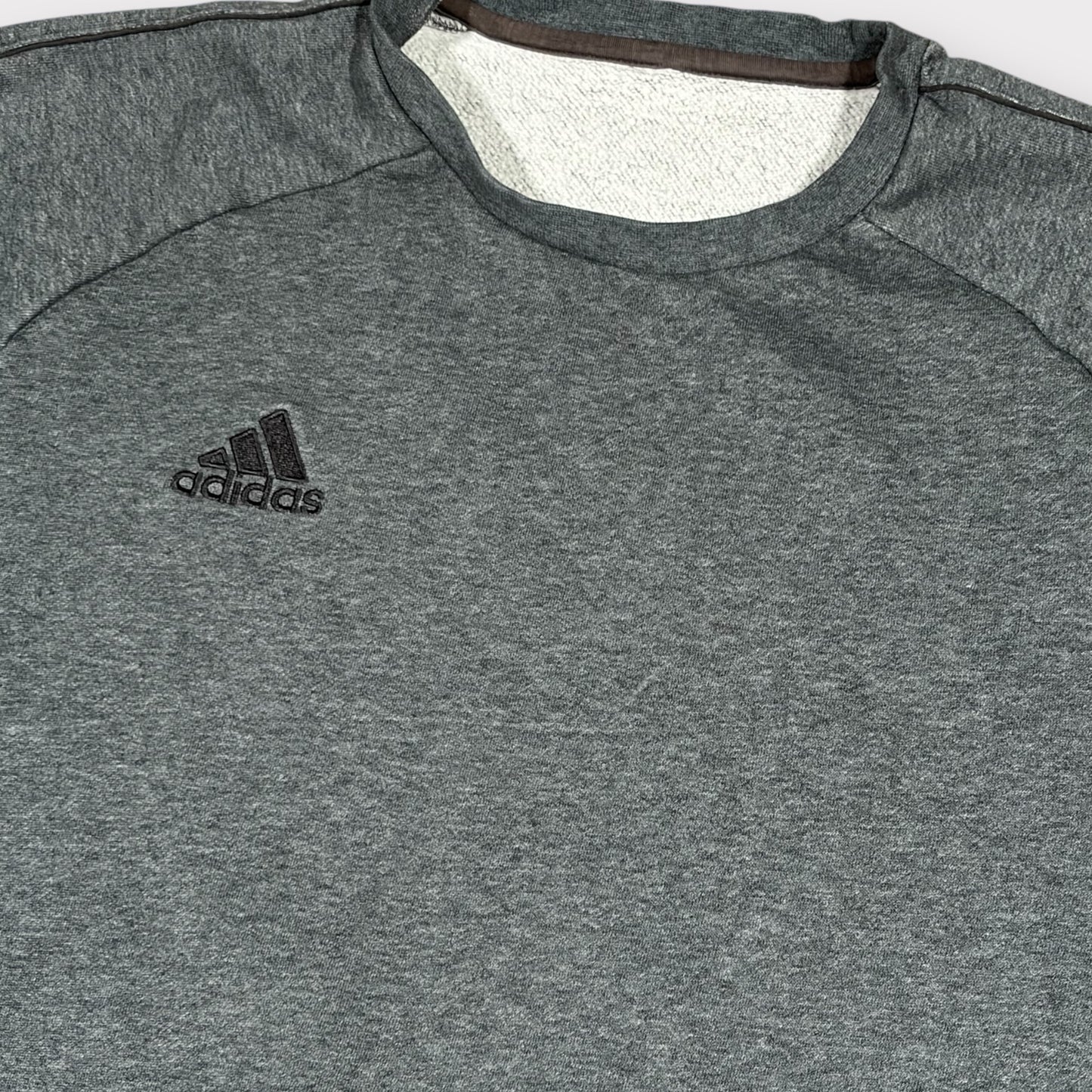 ADIDAS | 1990s VINTAGE EMBROIDERED SWEATSHIRT (L)