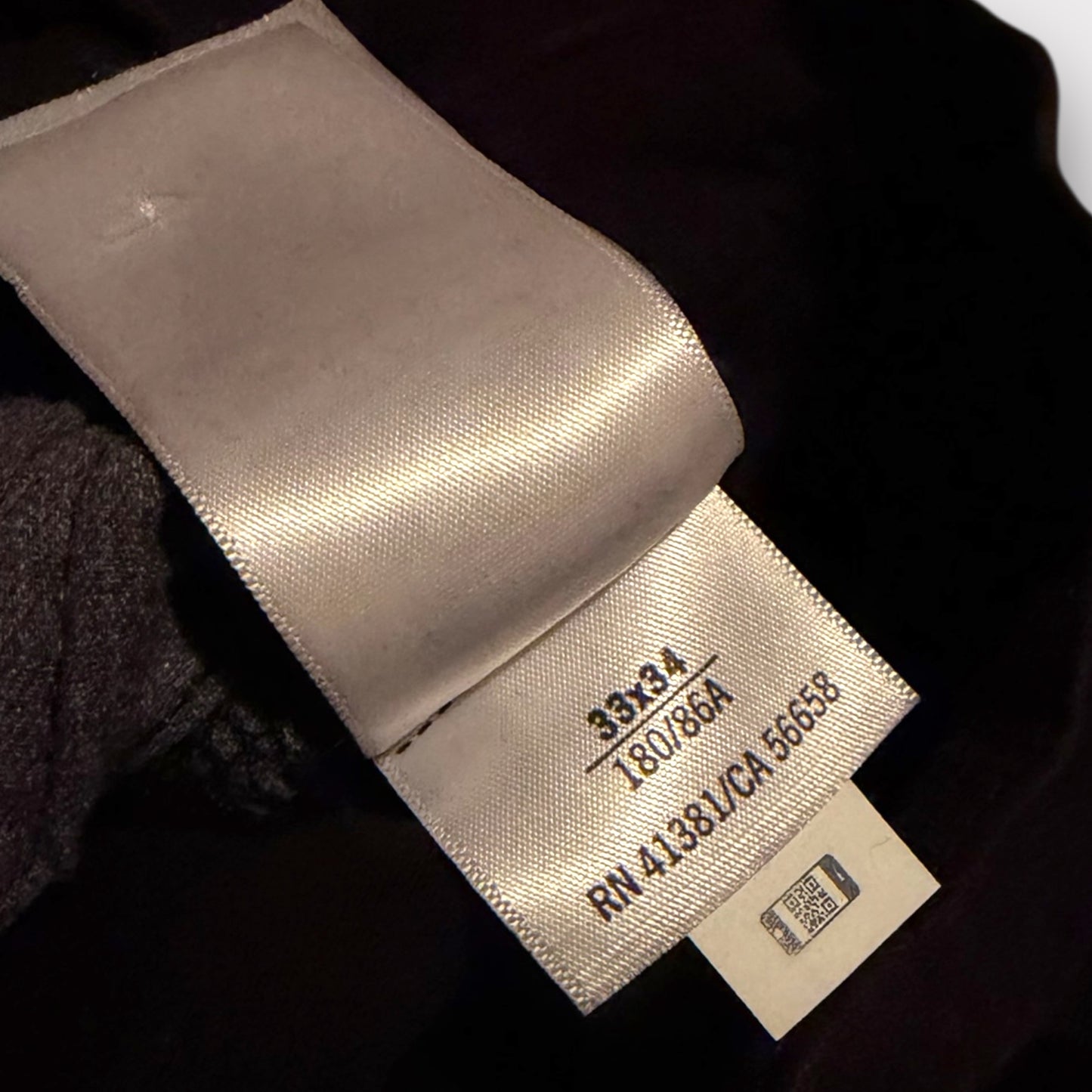 POLO RALPH LAUREN BLACK DENIM JEANS (L)