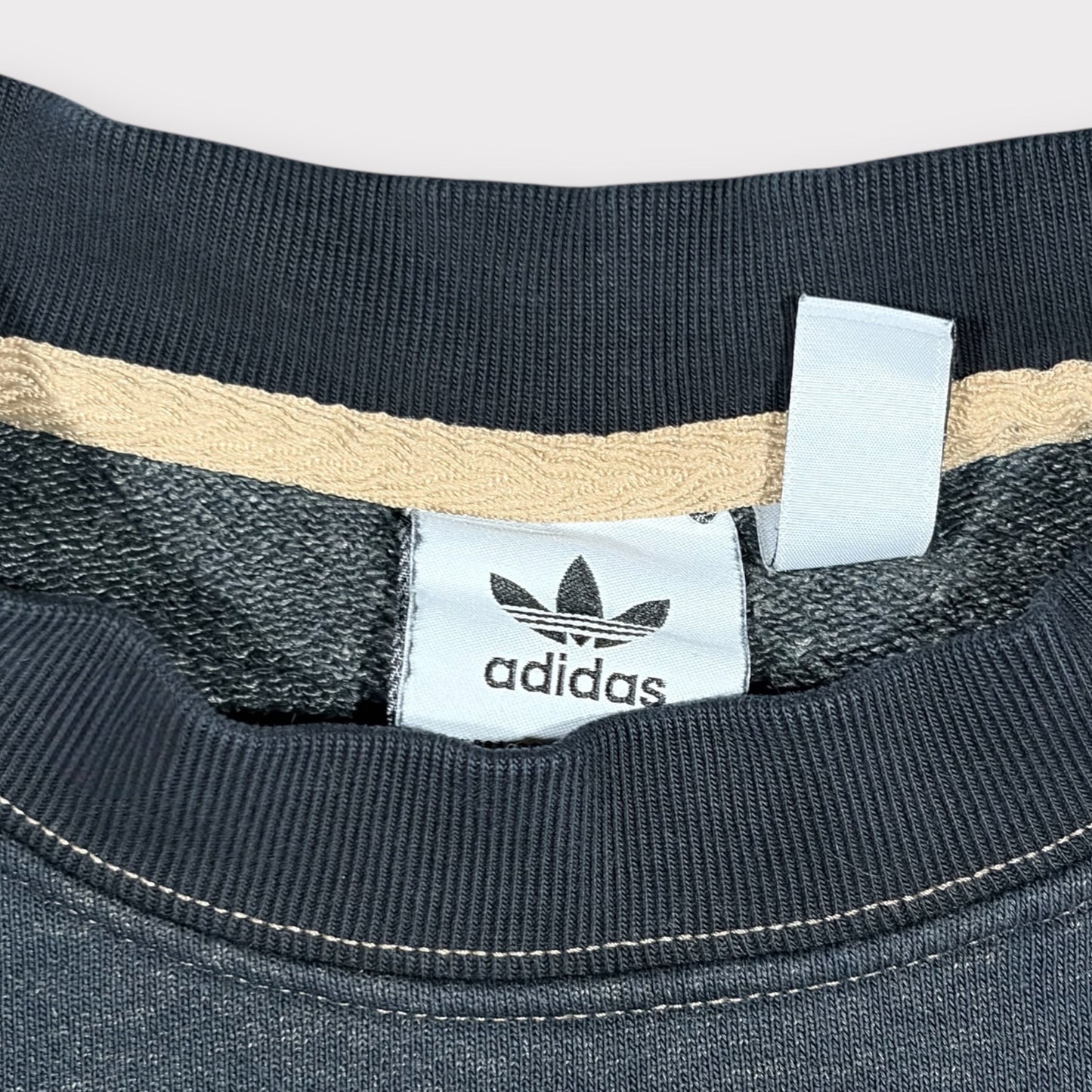 ADIDAS ORIGINALS EMBROIDERED SWEATSHIRT (UK 8)