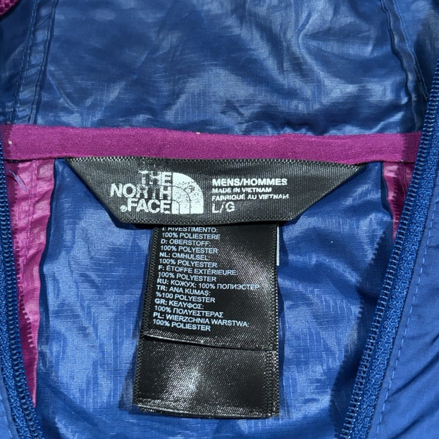 THE NORTH FACE | COLOUR BLOCK RETRO LIGHTWEIGHT JACKET (L)