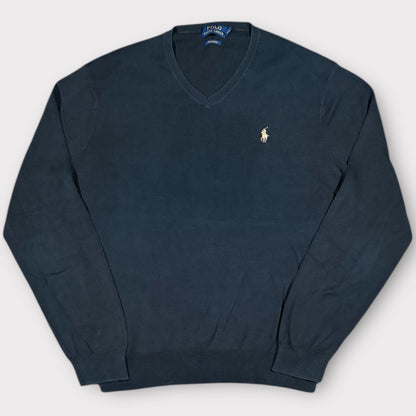 POLO RALPH LAUREN PIMA COTTON JUMPER (L)