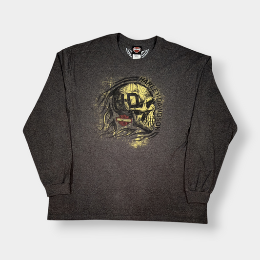 HARLEY DAVIDSON | 2013 WARR'S LONDON LONG SLEEVE GRAPHIC TEE (XXL)