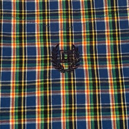RALPH LAUREN CHAPS 90s VINTAGE PLAID SHIRT (L)