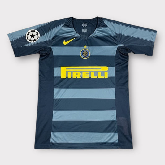 NIKE INTER MILAN 2004/05 THIRD KIT | ADRIANO 10 FOOTBALL JERSEY (S)