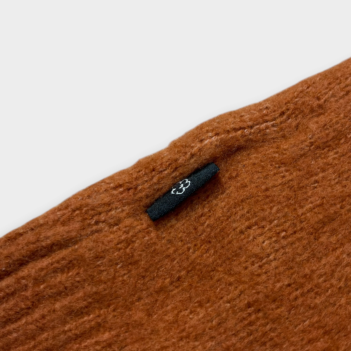 TED BAKER | BURNT ORANGE KNITTED JUMPER (M)