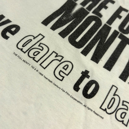 THE FULL MONTY | 1998 WE DARE TO BARE VINTAGE PROMO TEE (L)