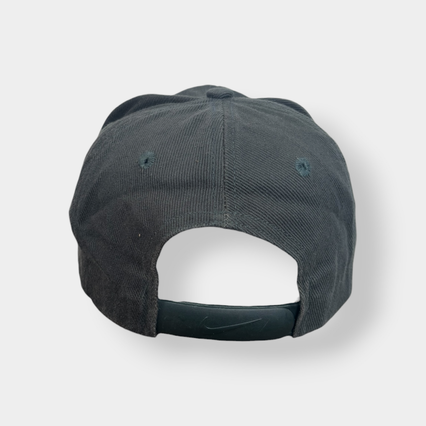NIKE | 1990s LABEL BLACK VINTAGE BASEBALL CAP