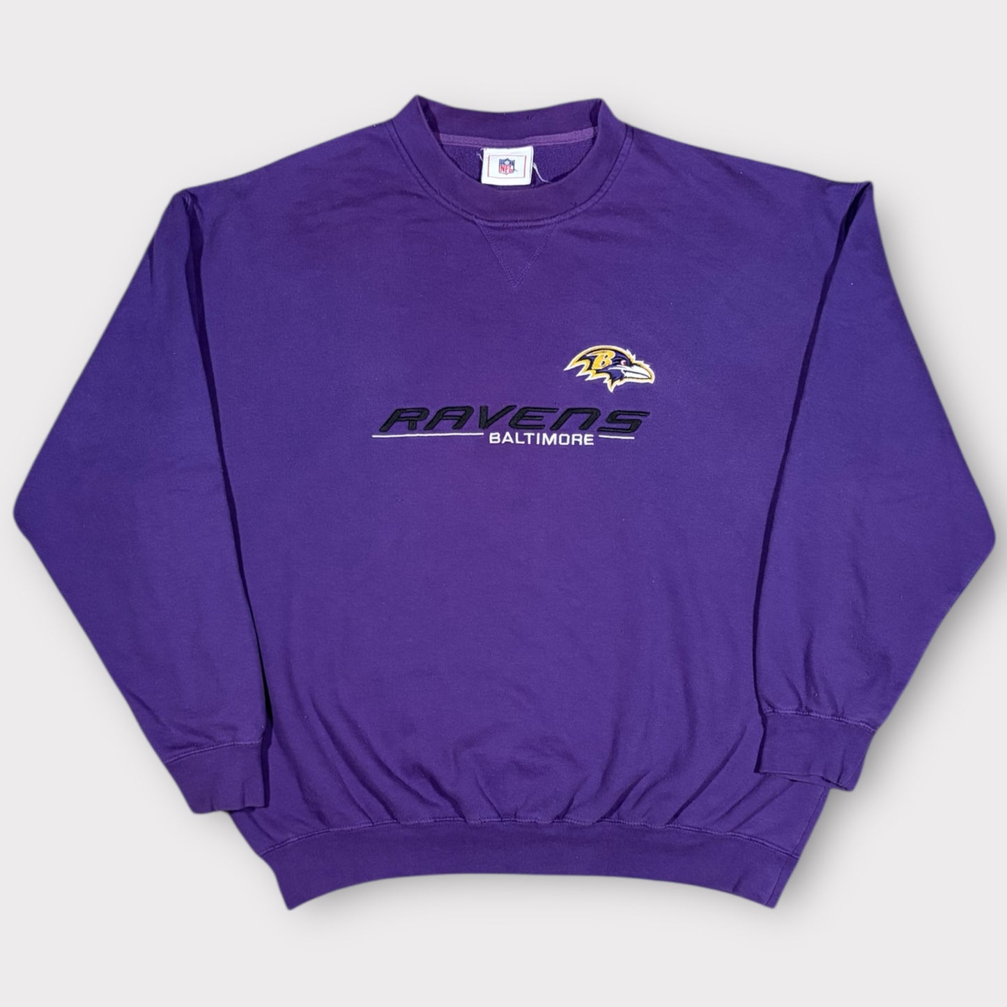 NFL BALTIMORE RAVENS VINTAGE SWEATSHIRT (L)