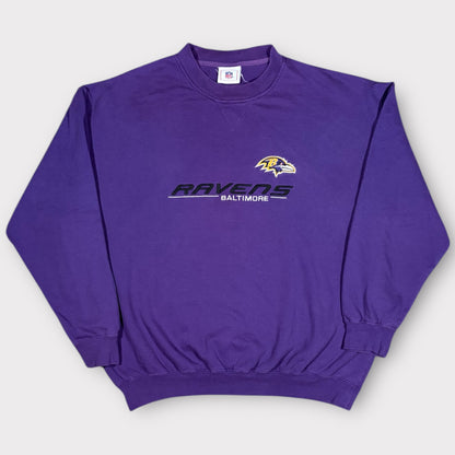NFL BALTIMORE RAVENS VINTAGE SWEATSHIRT (L)