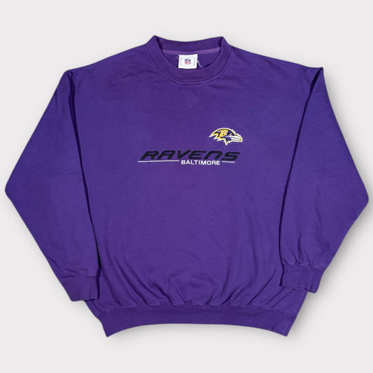 NFL BALTIMORE RAVENS VINTAGE SWEATSHIRT (L)