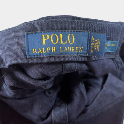 RALPH LAUREN POLO | ICONIC PONY LOGO BASEBALL CAP IN NAVY