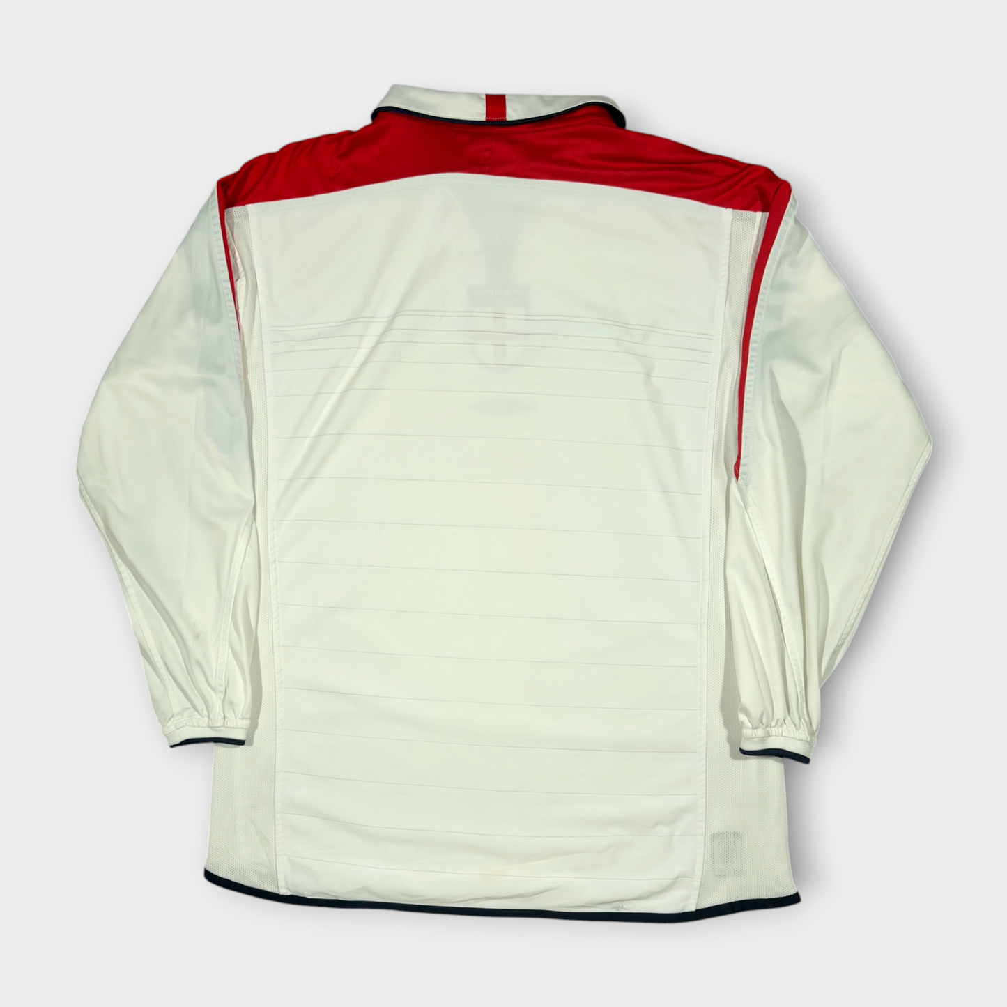UMBRO | 2003-05 ENGLAND LONG SLEEVE HOME JERSEY (L)