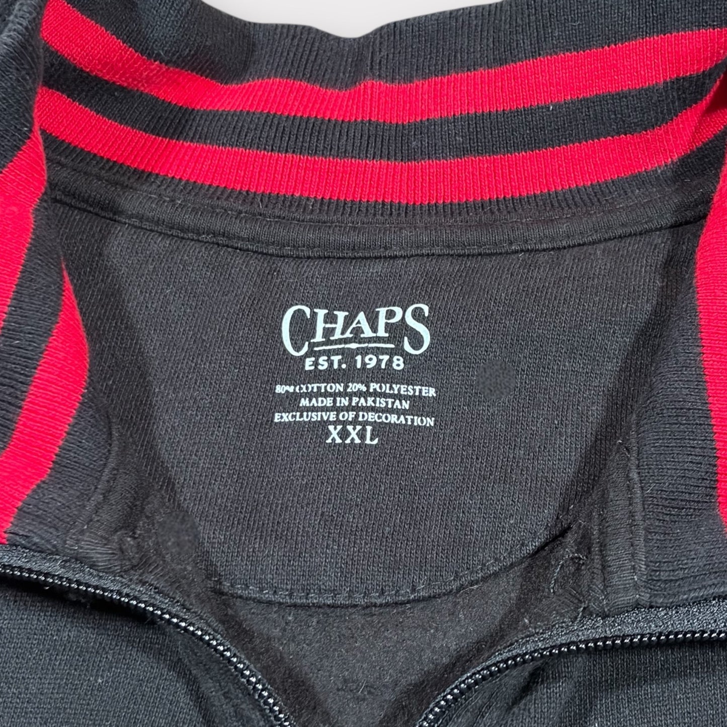 CHAPS RALPH LAUREN ZIP UP JACKET (XXL)