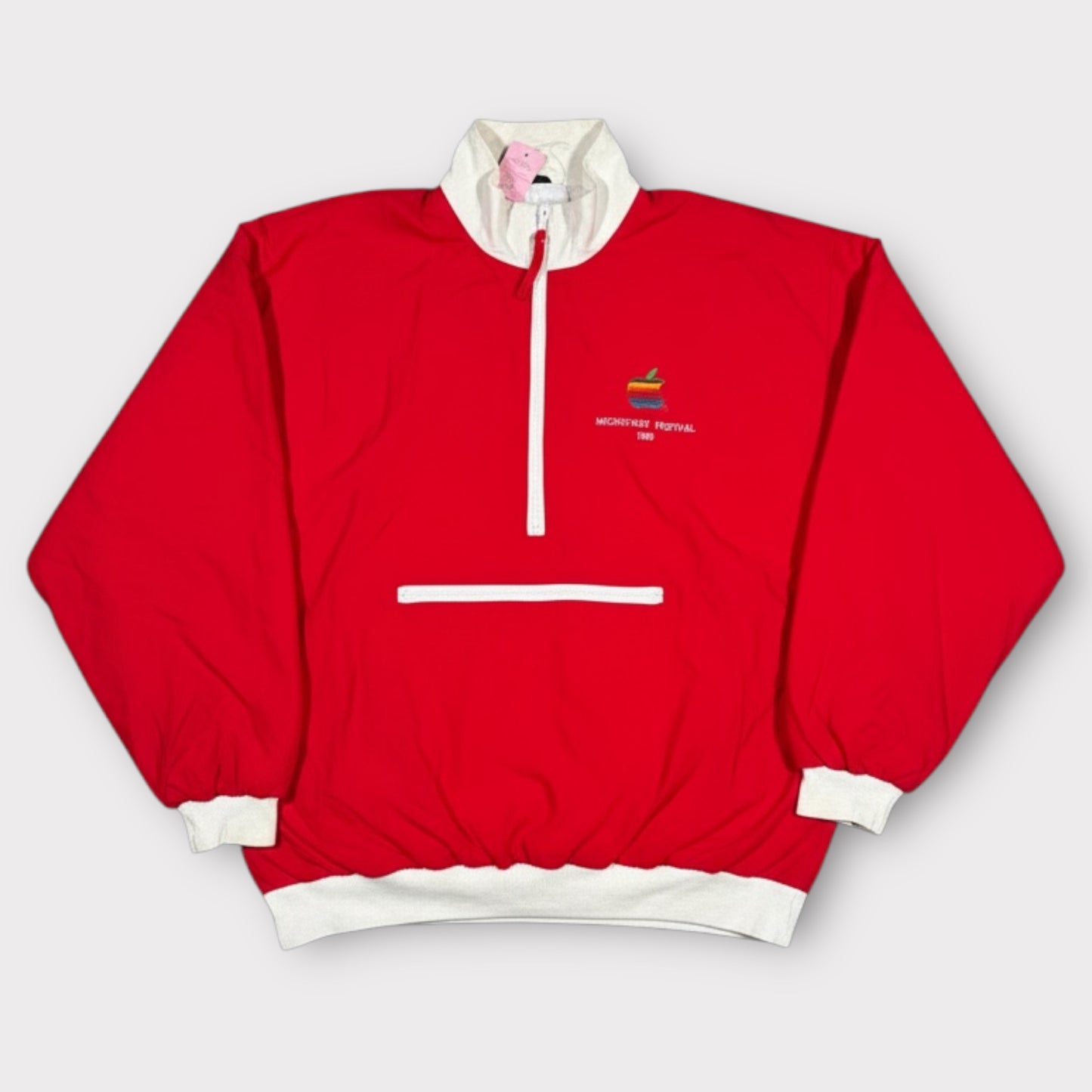 APPLE COMPUTERS 1991 VINTAGE QUARTER ZIP (M)