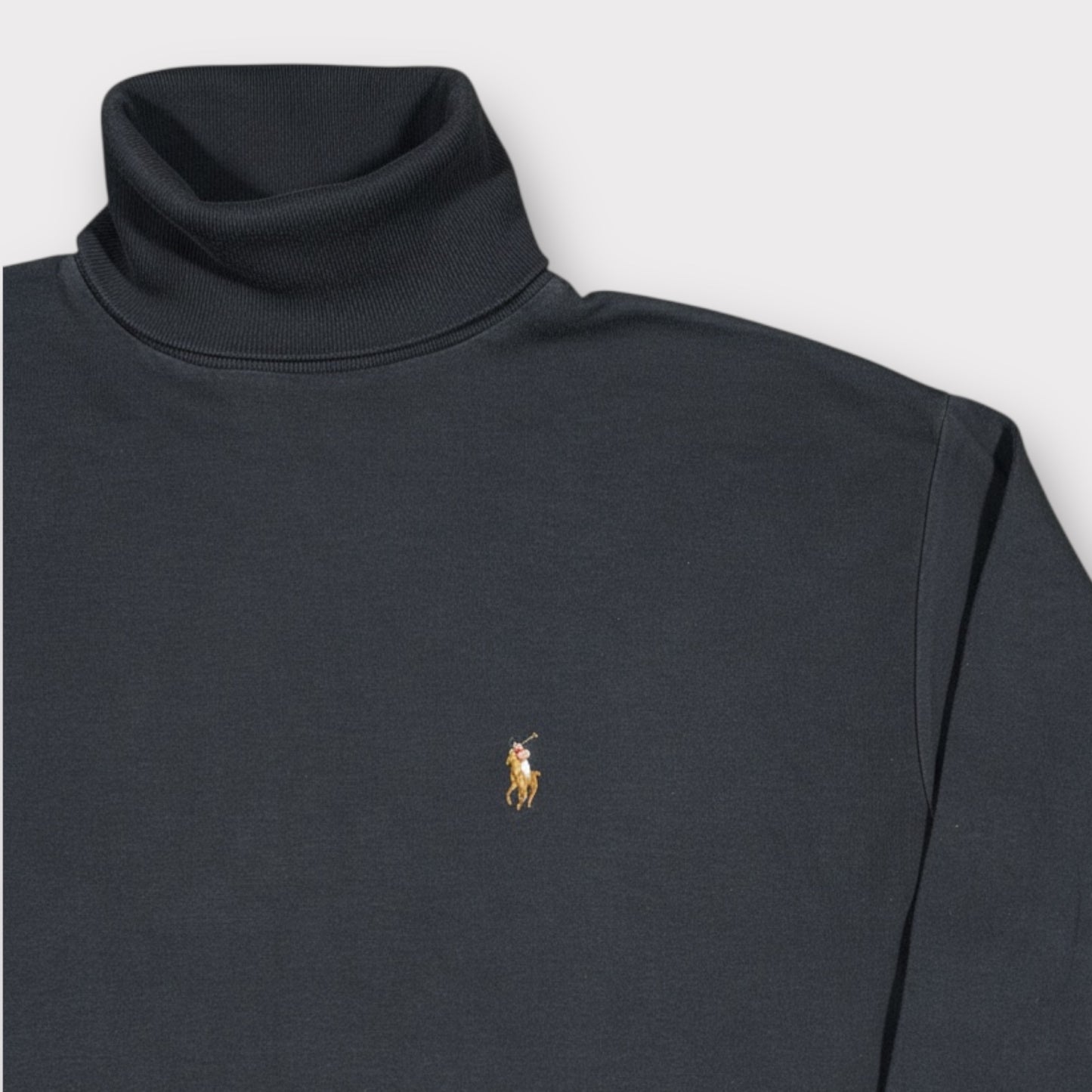 RALPH LAUREN 90s ROLL NECK SWEATER (S)