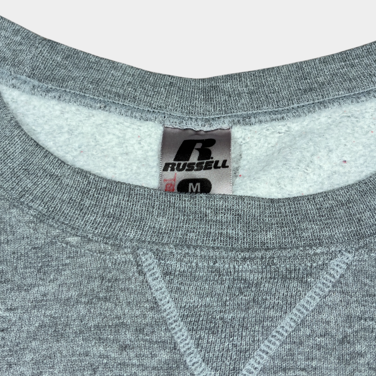 RUSSELL ATHLETIC | 90s LRCA GREY SWEATSHIRT (M)