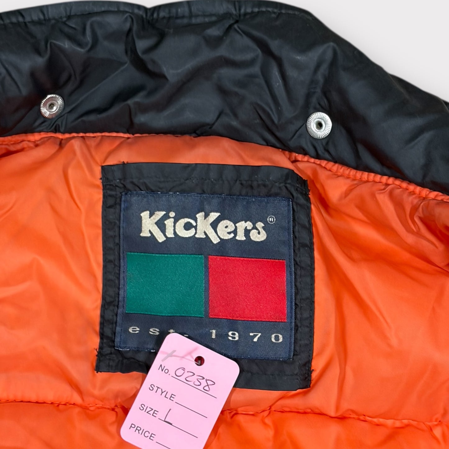 KICKERS | 1990s VINTAGE PUFFER JACKET (L)