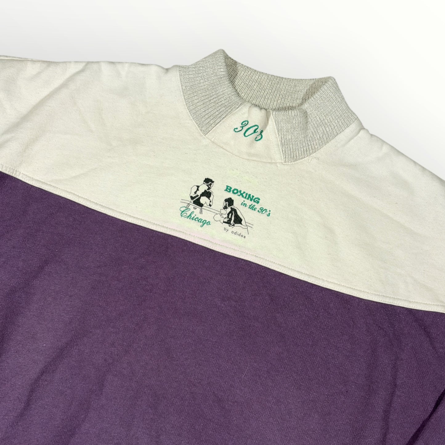 ADIDAS | 80S BOXING PURPLE SWEATSHIRT (M)