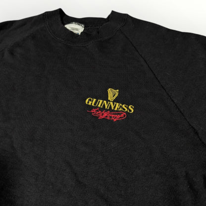 GUINNESS X SCREEN STARS | 90s BLACK SWEATSHIRT (L)