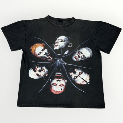 RAMMSTIEN | 1998 SEHNSUCHT GREY GRAPHIC BAND TEE (M)