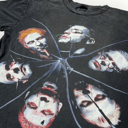 RAMMSTIEN | 1998 SEHNSUCHT GREY GRAPHIC BAND TEE (M)