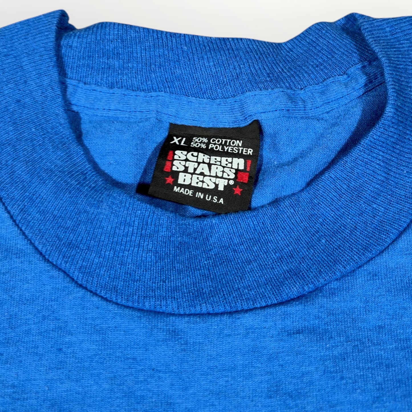 SCREEN STARS | LONG SLEEVE BLUE KARR TEE (XL)