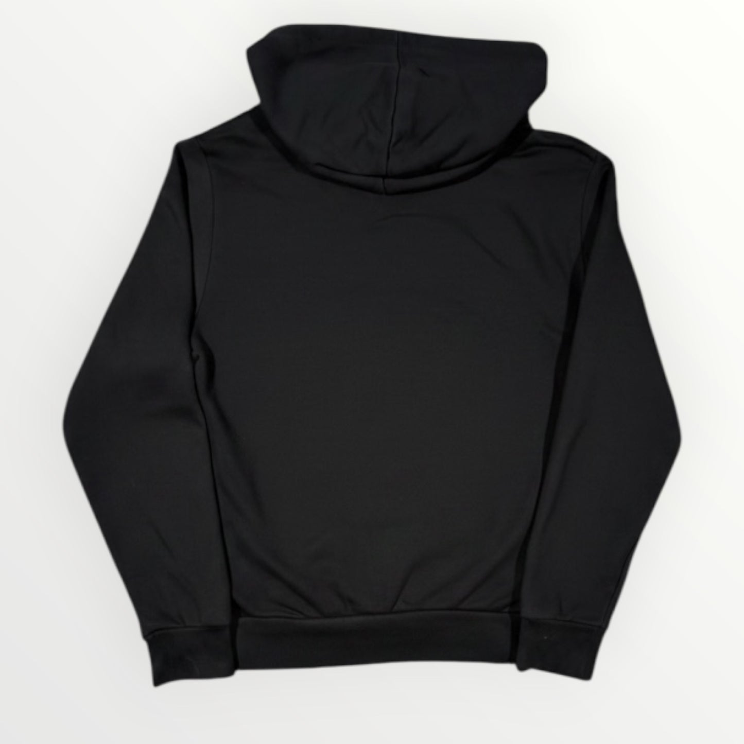 ICEBERG | BLACK EMBROIDERED HOODIE (S)