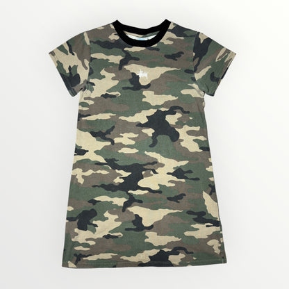 STUSSY | CAMOFLAUGE MINI T-SHIRT DRESS (UK10)