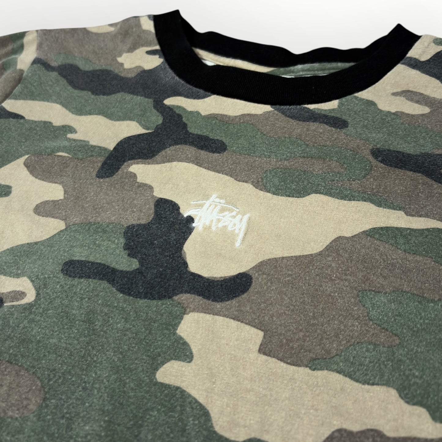 STUSSY | CAMOFLAUGE MINI T-SHIRT DRESS (UK10)