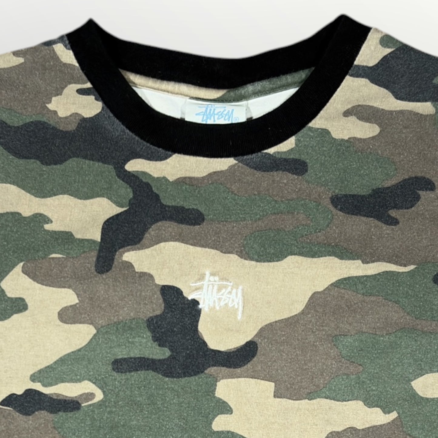 STUSSY | CAMOFLAUGE MINI T-SHIRT DRESS (UK10)