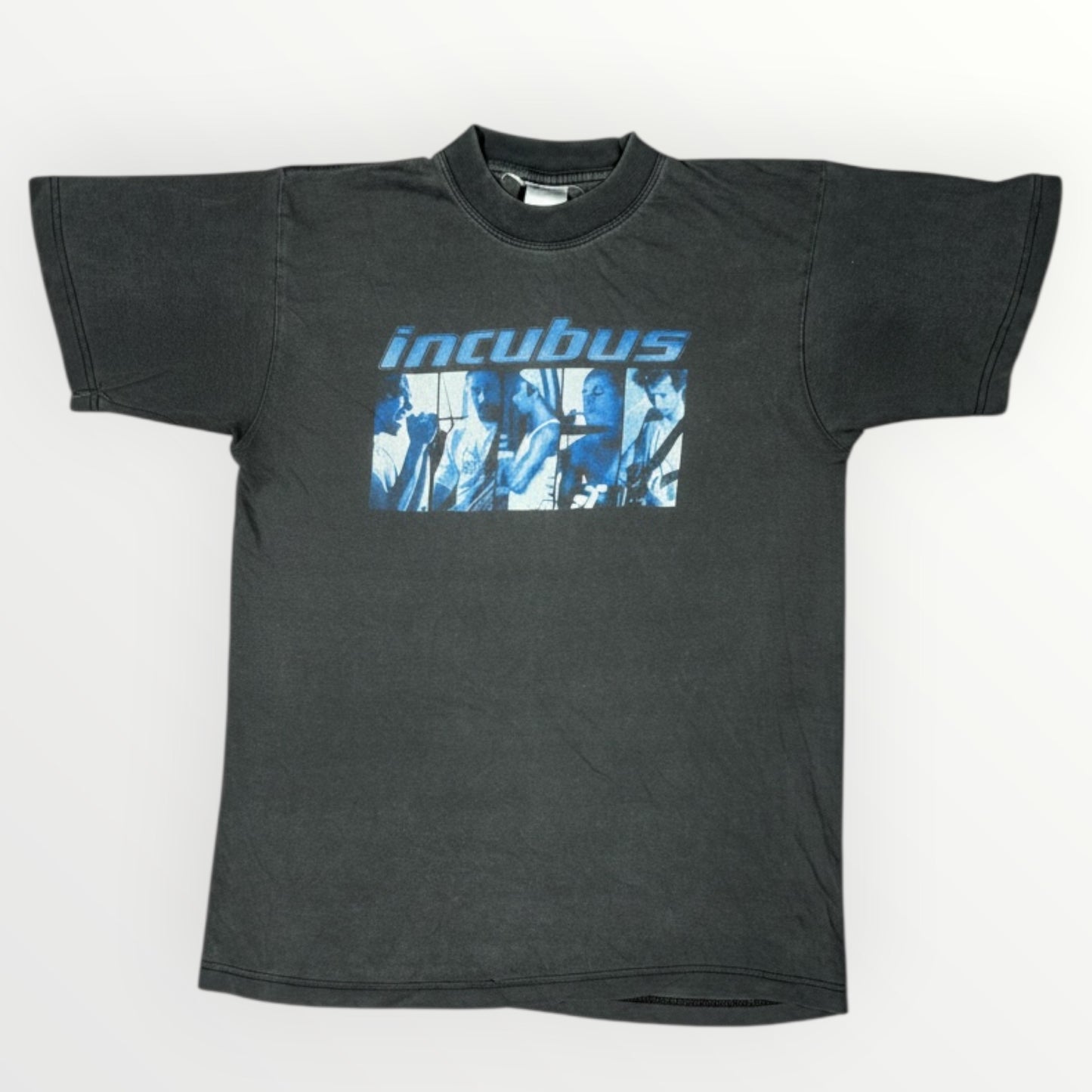 INCUBUS | BG LABEL GREY GRAPHIC 2002 BAND TOUR TEE (M)