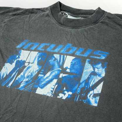 INCUBUS | BG LABEL GREY GRAPHIC 2002 BAND TOUR TEE (M)