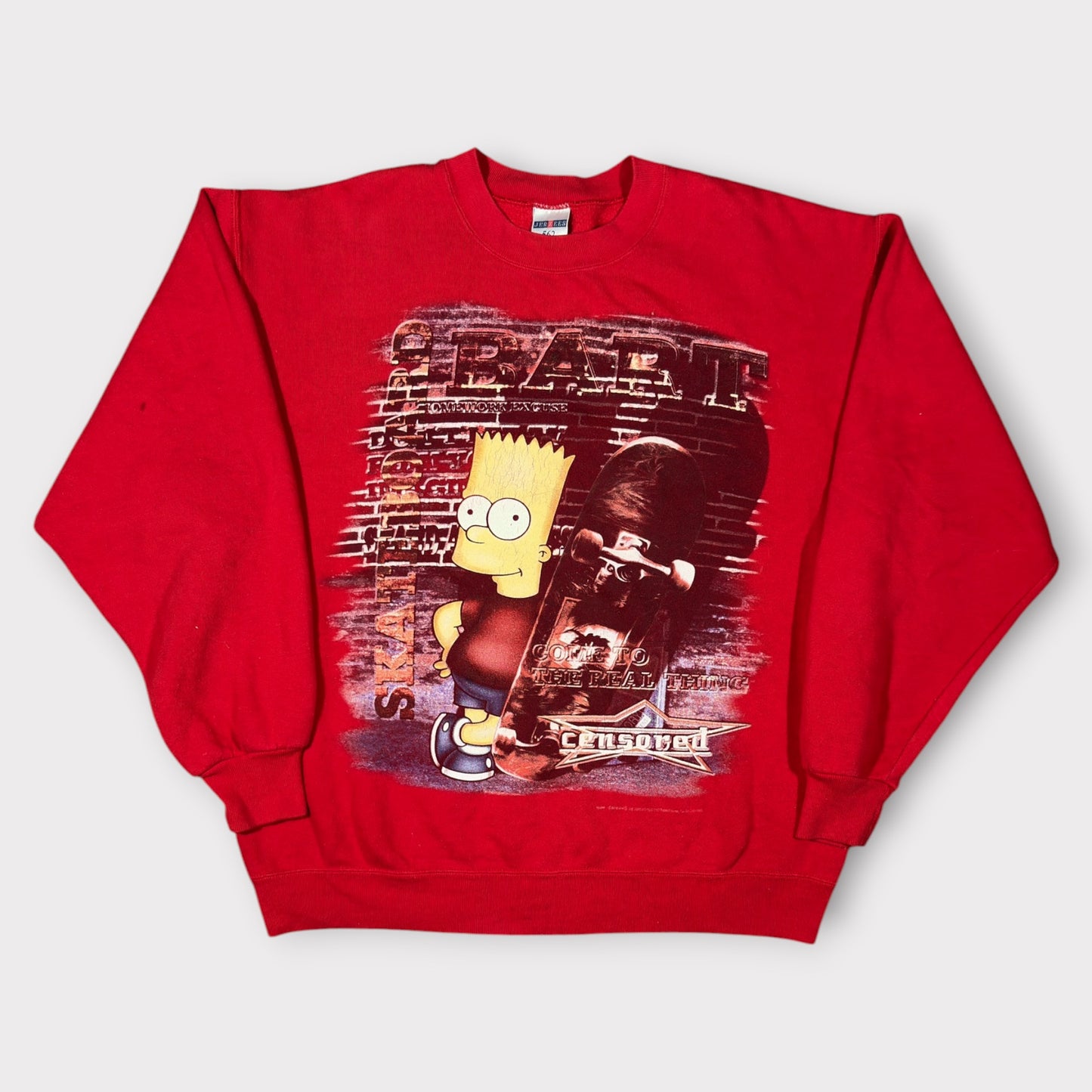 THE SIMPSONS | 1993 BART SIMPSON GRAPHIC SWEATSHIRT (L)