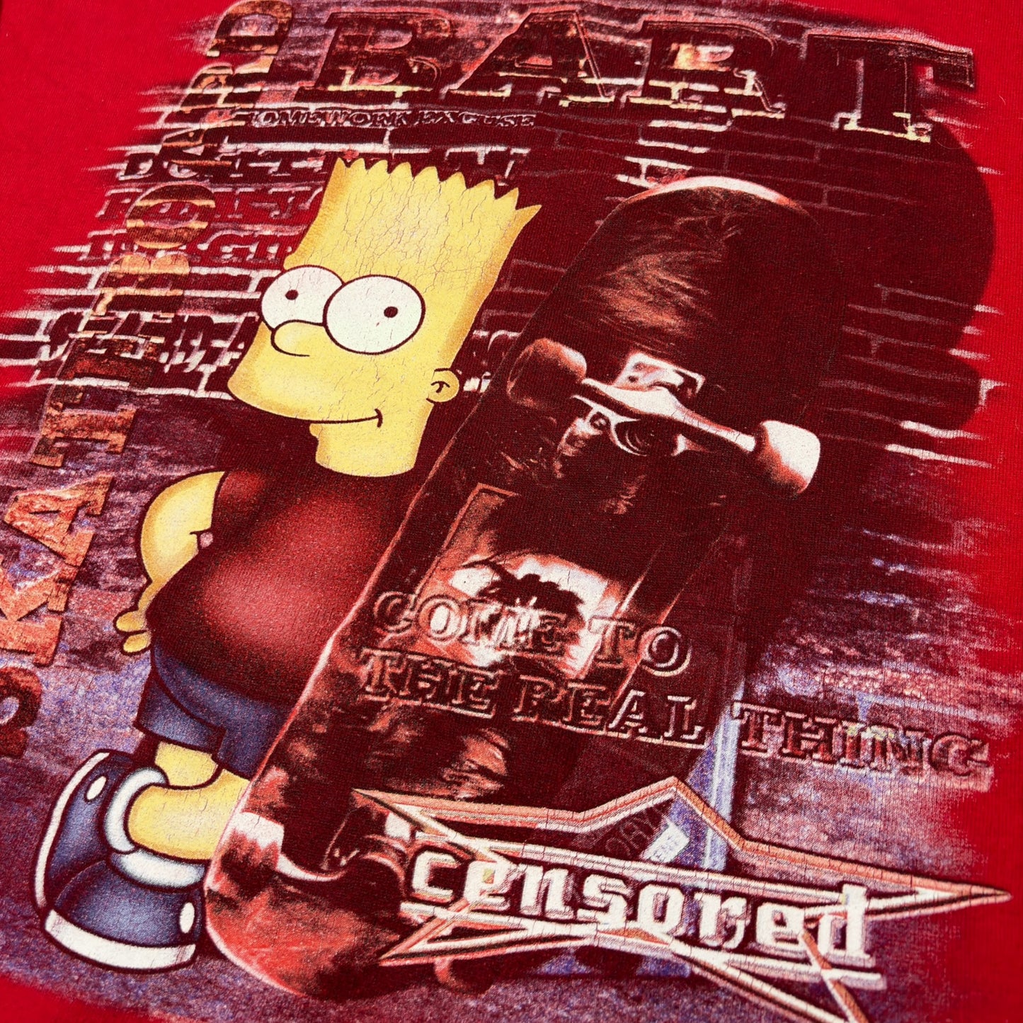 THE SIMPSONS | 1993 BART SIMPSON GRAPHIC SWEATSHIRT (L)