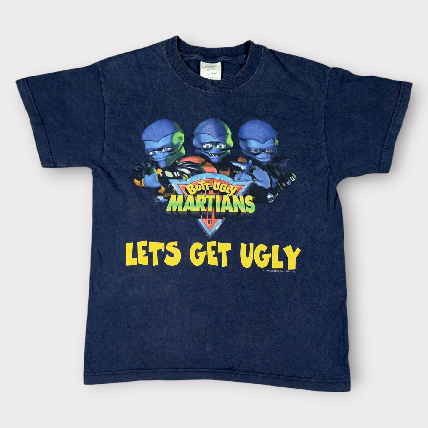 SCREEN STARS | EARLY 2000s BUTT UGLY MARTIANS GRAPHIC TEE (S)