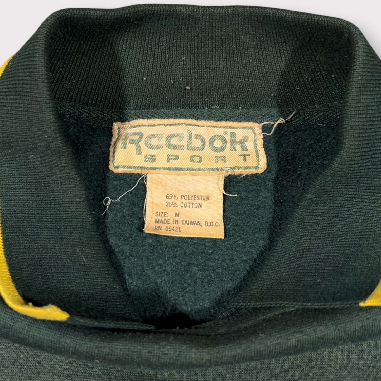 REEBOK | 80s DARK GREEN SWEATSHIRT (M)