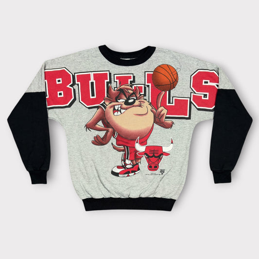 NBA | LOONEY TUNES  X CHICAGO BULLS 1990s TAZ YOUTH SWEATSHIRT (XS)