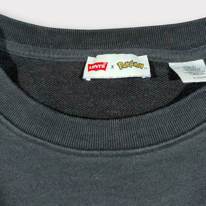 LEVIS X POKEMON | PIKACHU EMBROIDERED SWEATSHIRT (XL)