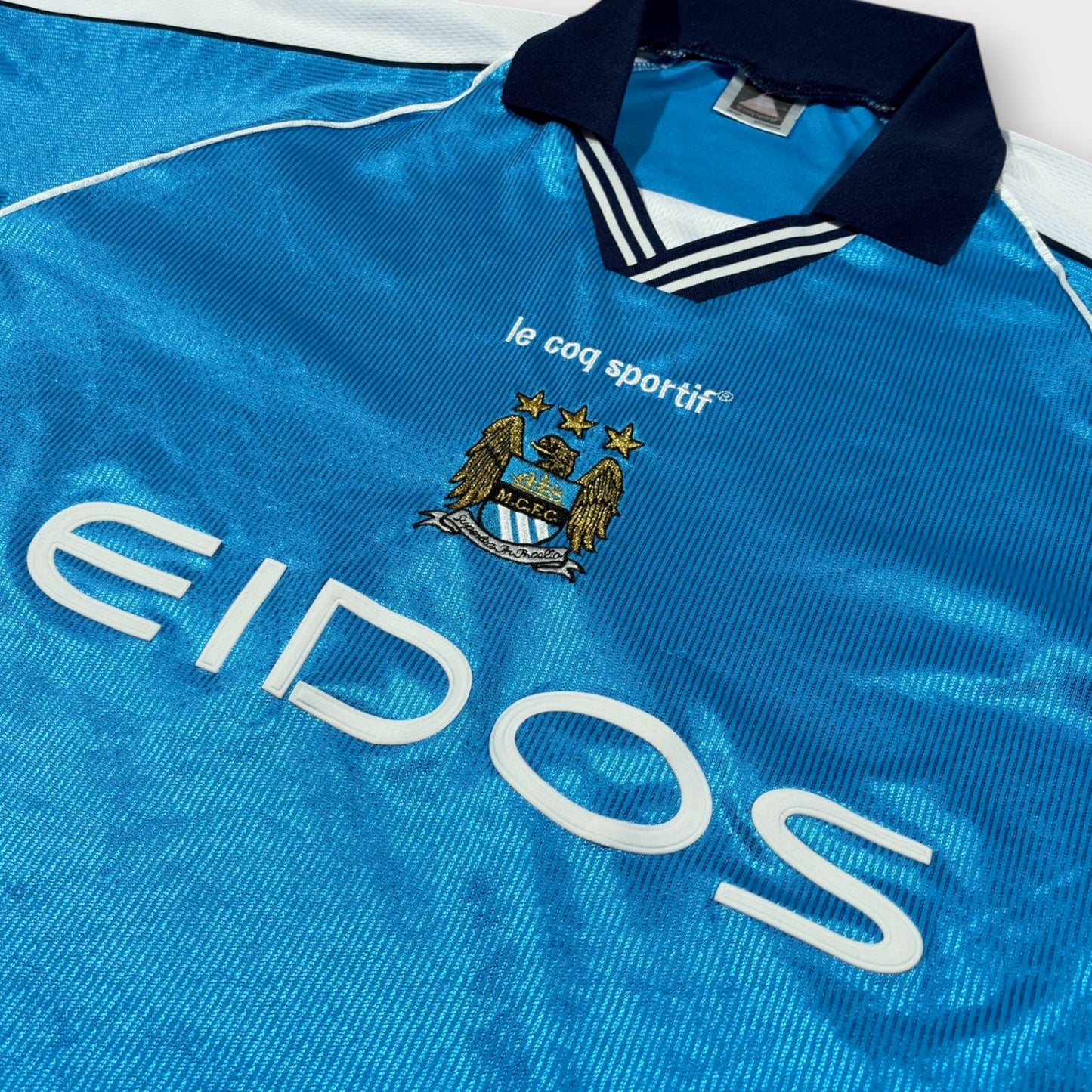 LE COQ SPORTIF | 1999-2001 MANCHESTER CITY JERSEY (M)