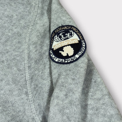 NAPAPIJIRI | GREY QUARTER ZIP SWEATSHIRT (XL)