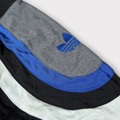 ADIDAS | 1990s MESH ZIP UP SHIRT (L)