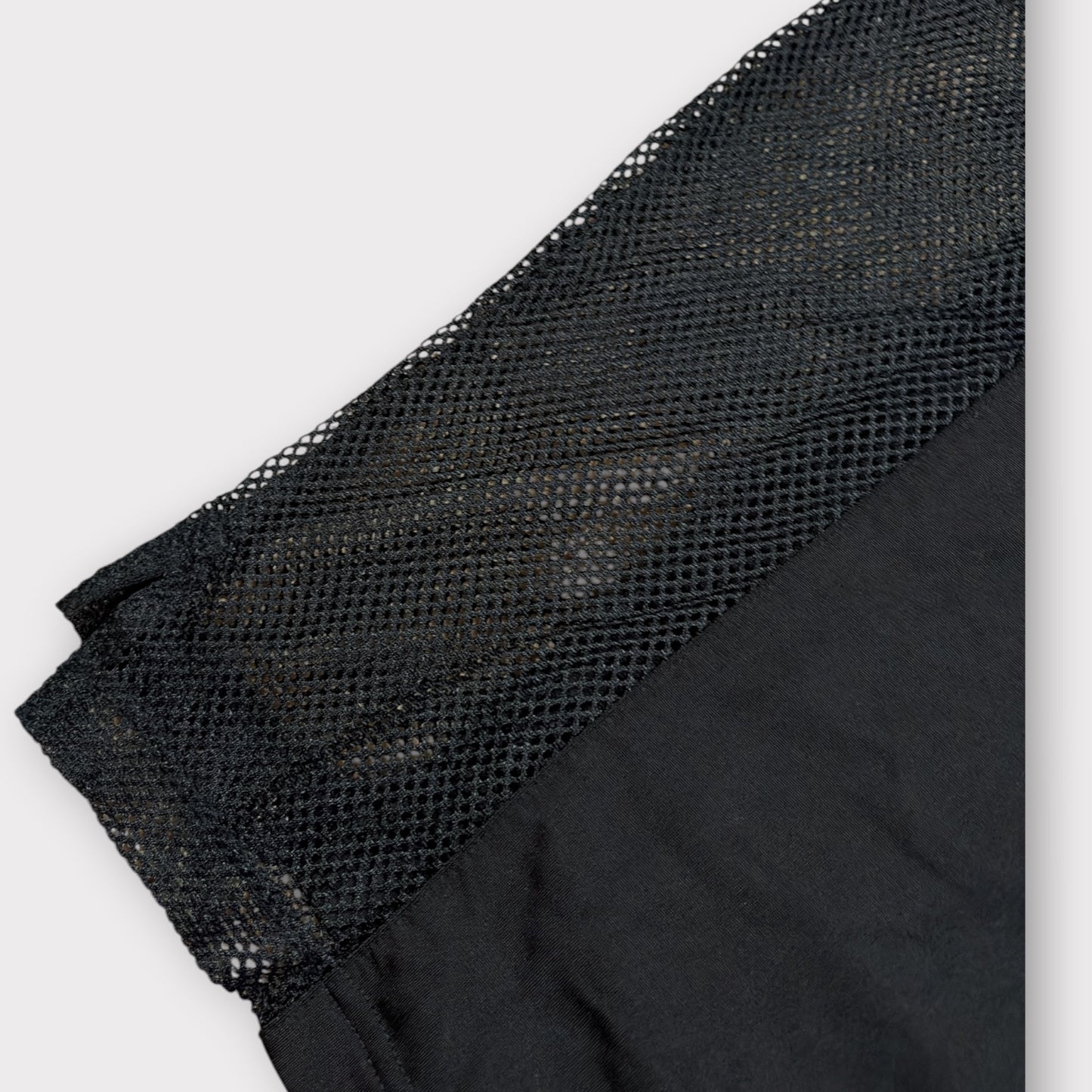 ADIDAS | 1990s MESH ZIP UP SHIRT (L)
