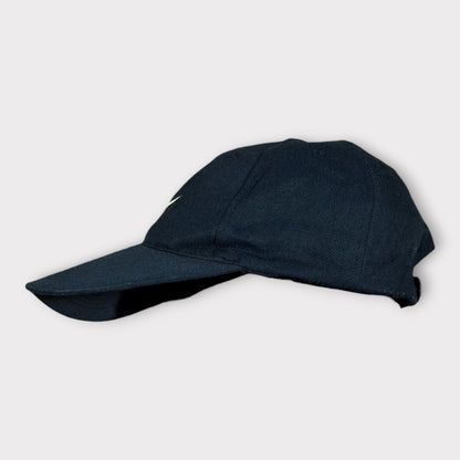 NIKE | NAVY EMBROIDERED SWOOSH CAP