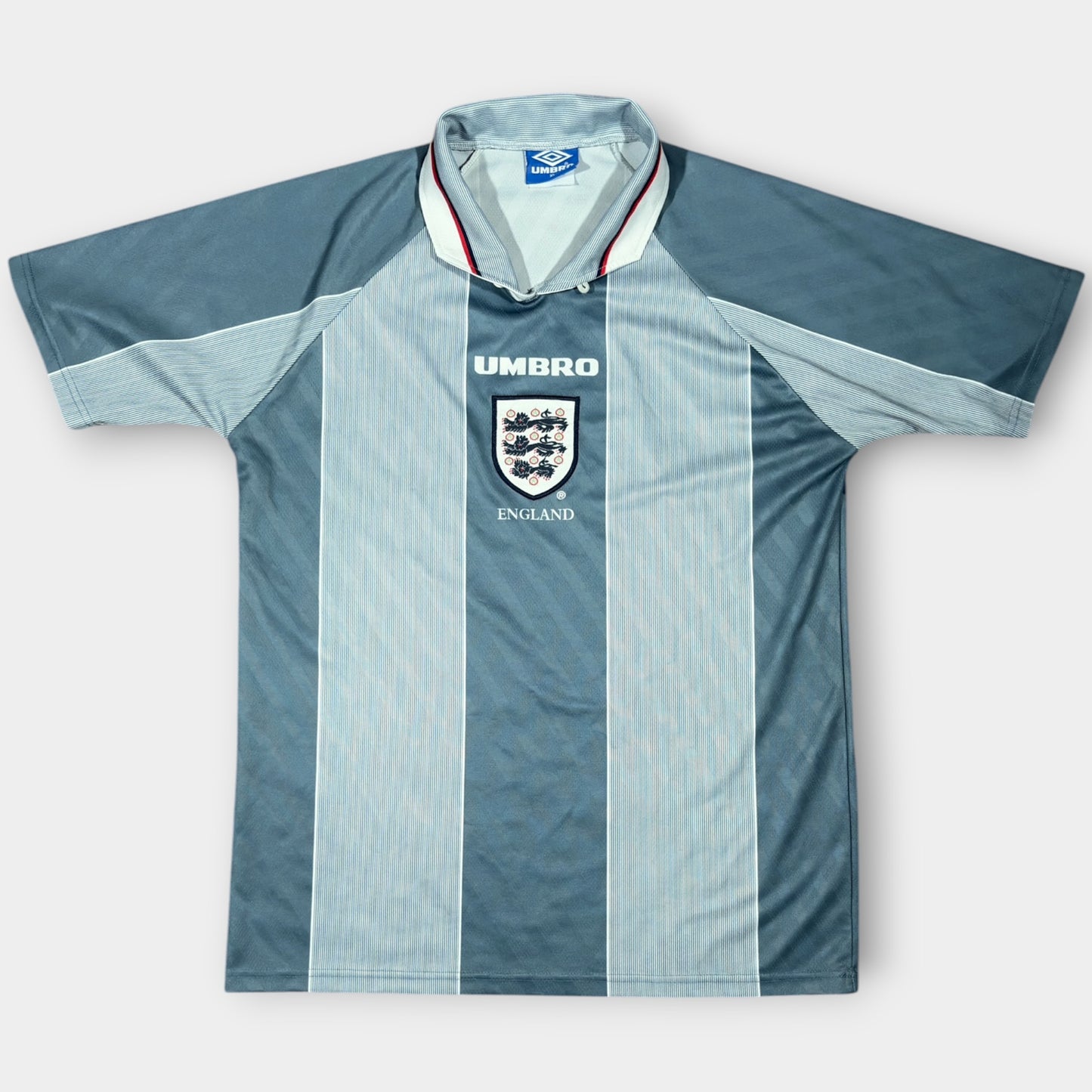UMBRO | 90s BLUE ENGLAND JERSEY (XL)