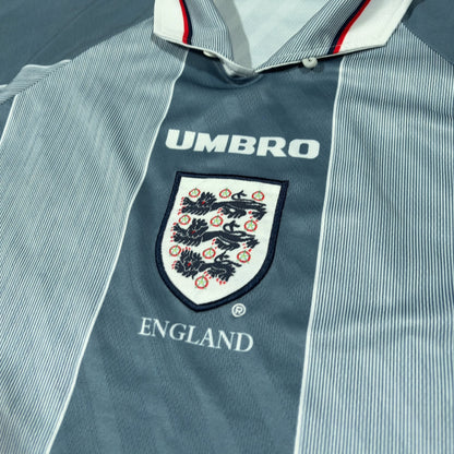 UMBRO | 90s BLUE ENGLAND JERSEY (XL)