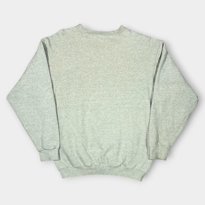NIKE | GREY PLAIN SWOOSH SWEATSHIRT (M)